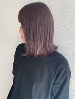 ジェム(GEM)&nbsp;ラベンダーグレージュ/ボブ/外はねスタイル