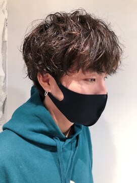 メルト 吉祥寺(melt) 《長谷川愛》マッシュウルフソフトスパイラルパーマ透明感カラー