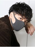 マスクに合う髪型　男性人気髪型　　銀座美容室