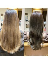 アヴァンス 天王寺店(AVANCE.)&nbsp;【印象の違い】×【シアグレージュ】×【透明感】