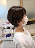 丸みショートボブ