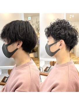 ロミーオム 本厚木(ROMMY. Homme) 【ツイスト×スパイラル】パーマスタイル