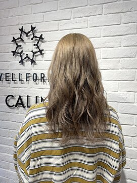 ヘア スパ ビューティー エールフォルム(HAIR SPA BEAUTY YELLFORME) "ミルクティーベージュ"