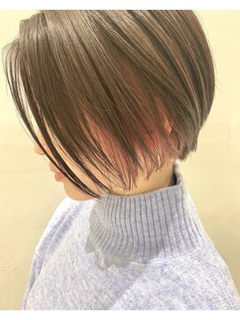 バズ(BUZZ) ミルクティーベージュ×ピンクアッシュ★BUZZ 秋山