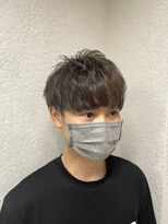 アジールヘア 所沢プロペ通り店(agir hair) ハイライト×マッシュ