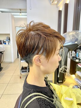 ヘアアーク(HAIR arc) かりあげ#ツーブロック#メンズライク#くびれ#前下がり#奏の杜