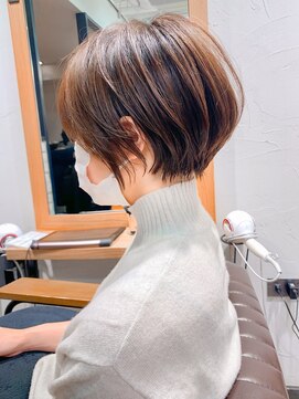 アヴァロン(AVALON) 絶壁解消×くびれ×30代40代50代×ひし形大人ショートボブ永