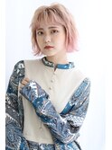 大人可愛い外ハネボブ　パーマ20代30代