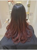ブリーチなしグラデーション