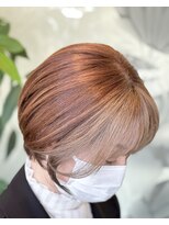 エディット アンド 緑地(Edit&) 大人ショート×フェイスフレーミング(ハニーシルバー)