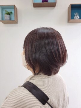 セラ(sella) ロゼピンクショートボブ