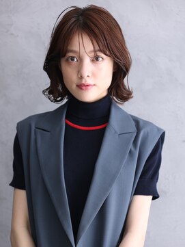 ソシエ アヴェダ まるひろ川越店(SOCIE AVEDA) 外はねボブ/韓国風[川越/本川越駅]