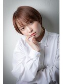 艶カラーステップボーンカット丸みショートw浦和10代20代30代