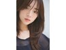 【顔周りカット】カラー＋1stepTr￥9500→￥5000【心斎橋】