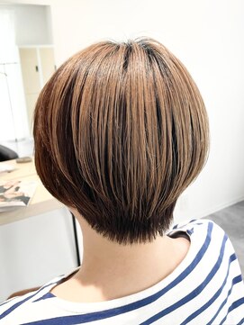 ストフ(stof) マッシュショート/大人ショート/アンブレラカラー