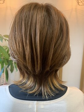 ヘアーズリッカ(Hair.s Rikka) くびれショートウルフ