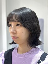 アピッシュ(apish 並木通り)&nbsp;乾かすだけ！くびれボブパーマ♪