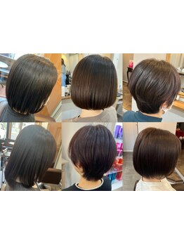 品のあるグレージュカラーで"大人カワイイ"を演出◆トレンドを取り入れ、ワンランク上のオシャレをご提供◎