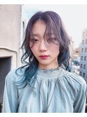 ルーツカラー/ハイトーンカラー／レイヤーカット