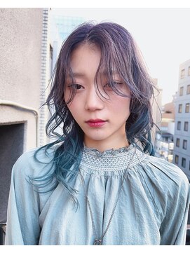 エイム(AiM) ルーツカラー/ハイトーンカラー／レイヤーカット