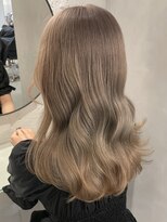 フォト 新宿(foto)&nbsp;小顔黒髪オリーブグレーココアベージュボブ髪質改善ブリーチ新宿