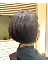ヘアー グリーン(hair green) ショートボブ/丸みボブ/ショートグラデーション40代50代