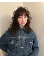 ユー(yew)&nbsp;ウェーブヘア＋マロンブラウンkaho