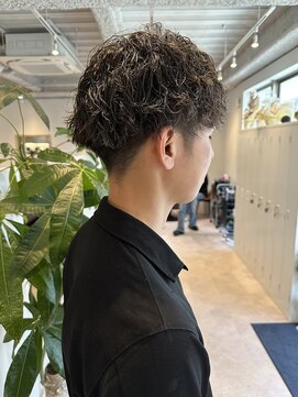 マルフェ 天王寺(marfe) 【marfe】ツイストスパイラル＿ツイスパ＿メンズパーマ