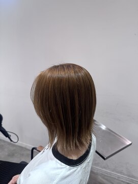 グランデュール 浜松小豆餅店(GRANDEUR) ハイトーンカラー 馴染ませハイライト