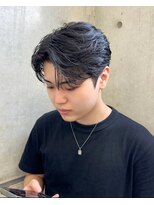 オーシャントーキョー ホワイト 原宿(OCEAN TOKYO WHITE)&nbsp;毛流れセンターパートニュアンスパーマ