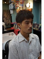 タイト スワッグ バーバーワークス(TIGHT SWAG BARBERWORKS)&nbsp;無造作マレット風