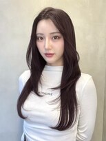 グロー オオミヤ アネックス 大宮(GLROW OMIYA ANNEX)&nbsp;ロングレイヤー/センターパート/スーパーロングヘア