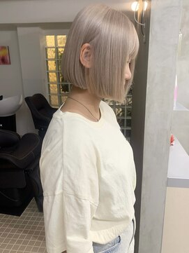 ペレ アネックス 大阪梅田茶屋町店(PELE ANNEX) ミディアムヘア/暗めカラー/グランマッシュ/梅田