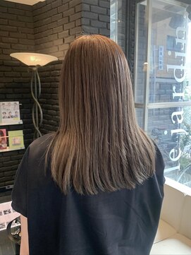 ヘアーアンドカラー ルジャルダン 葛西店(le jardin) 明るめアッシュグレージュ