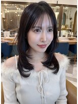 ロンドアベニール 北千住(Lond avenir)&nbsp;姫カットレイヤー/レイヤーカット/韓国風巻き/顔周り/前髪北千住