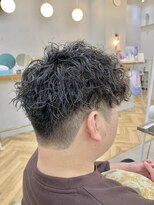 ロミー 本厚木(ROMMY.) メンズカットショート◎ツイストピンパーマ刈り上げツーブロック