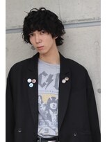 ブークル(boucle)&nbsp;メンズミディアムウルフ/スパイラルパーマ/ウルフパーマ/パーマ