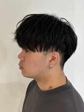 ニアウ 伊勢崎連取店(Niau) 刈り上げマッシュツイストスパイラルパーマシャドウパーマ眉毛