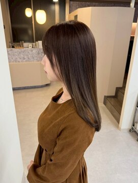 エトレ(etore) 透明感カラー/ショコラブラウン/ストレートロング