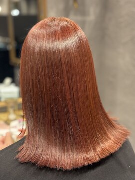 ブリーチなし暖色