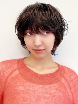 セイドット フクオカ(Say.FUKUOKA) 【Say.福岡】ショート×ニュアンスパーマ×前髪パーマ×顔周り