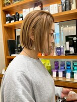 アフィナー 新宿(Afinar)&nbsp;ブリーチハイライト髪質改善ダブルカラーレイヤーカット/新宿駅