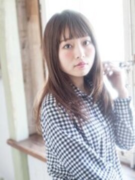 フラミューム 藤沢(flammeum) ★くせ毛風ナチュラルロング★【藤沢】