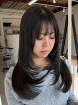 ニュイ 木更津(nuit)&nbsp;ワンホンレイヤー/ミルクティーブロンド/ダークブルー/木更津
