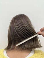 ラボヌールヘアーレーヴ 池袋店(La Bonheur hair reve)&nbsp;オリーブベージュ/ボブ/似合わせカラー/佐藤