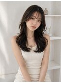 韓国風レイヤーカット_調布顔周り前髪カットハッシュカット