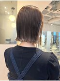 ショートボブ/シースルー/顔周り/30代40代50代/新宿
