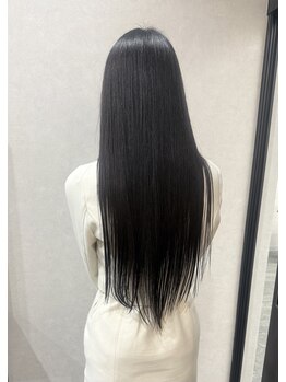 ネス(ness)の写真/ダメージレスなデザインカラー×髪質改善トリートメントならおまかせ!サラ艶な上質ヘアを叶えます*