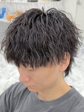 シーン(scene) 縦落ちパーマ×ツイストスパイラルパーマ×マッシュ