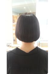 ■内巻きストレート